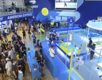 AMEX Small Business Lounge US Open Fan Experience