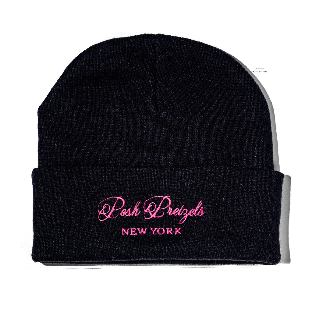 BLACK POSH BEANIE